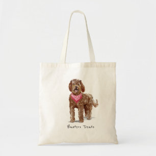 Personalisierter Labradoodle-Dog Tote-Beutel Tragetasche