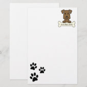 Personalisierter Labrador-Retriever Briefpapier (Vorne/Hinten)
