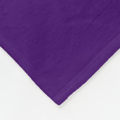 Personalisierter Lacrosse Player Fleecedecke (Ecke)