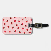 Personalisierter Ladybug Gepäcktag Gepäckanhänger (Vorderseite horizontal)