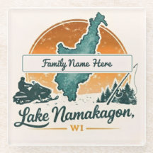 Personalisierter Lake Namakagon, WI
