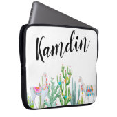 Personalisierter Laptop-Case Boho Llama Bohemisch  Laptopschutzhülle (Vorne Rechts)