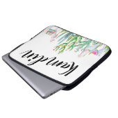 Personalisierter Laptop-Case Boho Llama Bohemisch  Laptopschutzhülle (Vorne Knopf)