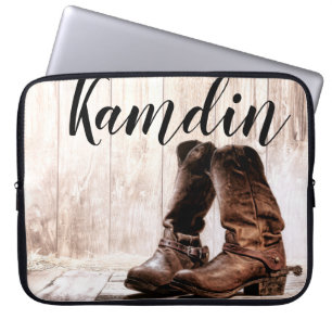 Personalisierter Laptop-Case-Boost Land rustikal W Laptopschutzhülle