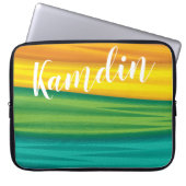 Personalisierter Laptop Case lgbtq Regenbogenflagg (Vorderseite)
