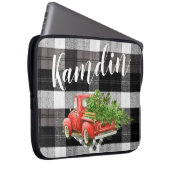 Personalisierter Laptop Case XMAS Truck Buffalo Ka (Vorne Rechts)