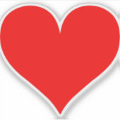 Personalisierter Laserschnitt mit spezieller Herzf Aufkleber (Vorderseite)