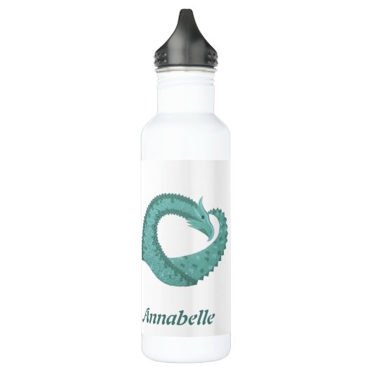 Personalisierter Laubhecht Trinkflasche (Links)