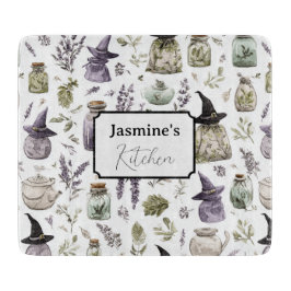 Personalisierter Lavendel & Apotheke Schneidebrett