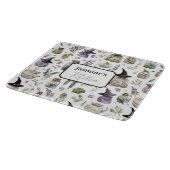Personalisierter Lavendel & Apotheke Schneidebrett (Ecke)