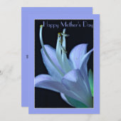 Personalisierter Lavendel Eleganter Muttertag der  (Vorne/Hinten)