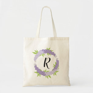 Personalisierter Lavendel Larkspur Tragetasche