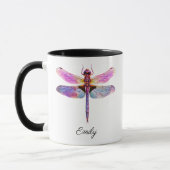 Personalisierter Lebendiger Libelle Tasse (Links)