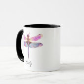 Personalisierter Lebendiger Libelle Tasse (Vorderseite Links)