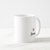 Personalisierter Lebensretter Kaffeetasse (VorderseiteRechts)