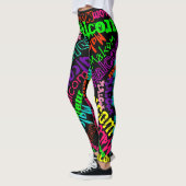 Personalisierter Leggings-individueller Name Leggings (Links)