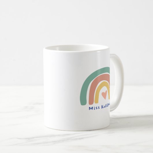 personalisierter Lehrer anwesend , Tasse für Zolll (VorderseiteRechts)