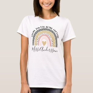 Personalisierter Lehrer, Benutzerdefiniertes Lehre T-Shirt