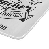 Personalisierter Lehrer für Smart Cookies Schneidebrett (Ecke)