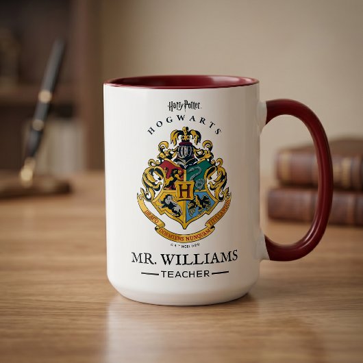 Personalisierter Lehrer | HARRY POTTER™-Abzeichen Tasse