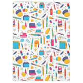 Personalisierter Lehrer - Individuelle Name zurück Klemmbrett (Rückseite)