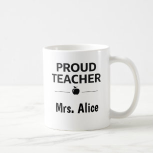 Personalisierter Lehrer-Kaffeebecher als Geschenk Kaffeetasse