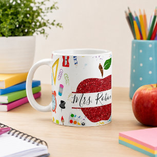 Personalisierter Lehrer Kaffeetasse