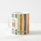 Personalisierter Lehrer-Katzenbecher | Benutzerdef Kaffeetasse (Vorderseite Links)