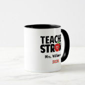 Personalisierter Lehrer mit großem Erfolg Tasse (VorderseiteRechts)