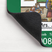 Personalisierter Lehrer Mousepad (Ecke)