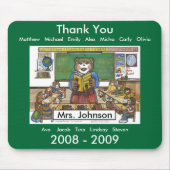 Personalisierter Lehrer Mousepad (Vorne)