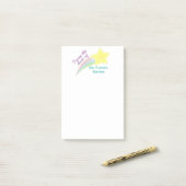 Personalisierter Lehrer - Nachhinweise Post-it Klebezettel (Auf Schreibtisch)