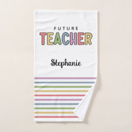 Personalisierter Lehrer - Niedlich Handtuch
