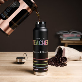 Personalisierter Lehrer - Niedlich Trinkflasche