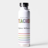 Personalisierter Lehrer - Niedlich Trinkflasche (Links)