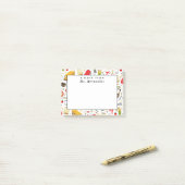 Personalisierter Lehrer Post-it Klebezettel (Auf Schreibtisch)