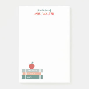 Personalisierter Lehrer Post-it Notes Books und Ap Klebezettel