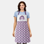 Personalisierter Lehrer Schürze (Getragen)