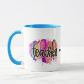 Personalisierter Lehrer Tasse (Links)