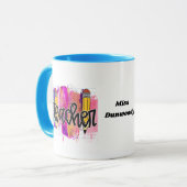 Personalisierter Lehrer Tasse (Vorderseite Links)