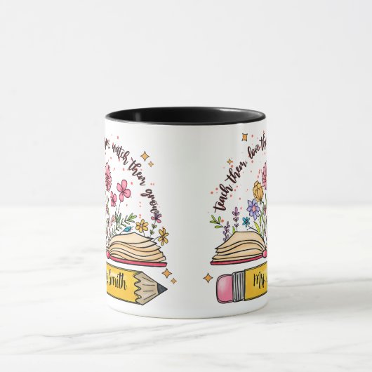 Personalisierter Lehrer Tasse (Zentrum)