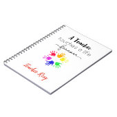 Personalisierter Lehrer (Touchs ein Leben für imme Notizblock (Linke Seite)