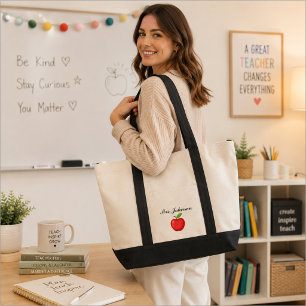 Personalisierter Lehrer Tragetasche