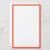 Personalisierter Lehrerbleistift Briefpapier (Rückseite)