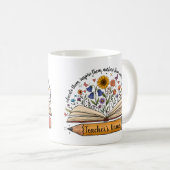 Personalisierter Lehrergeschenkbecher Kaffeetasse (VorderseiteRechts)