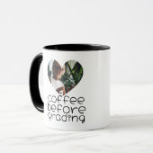 Personalisierter Lehrergeschenkbecher mit Foto Tasse (Vorderseite Links)