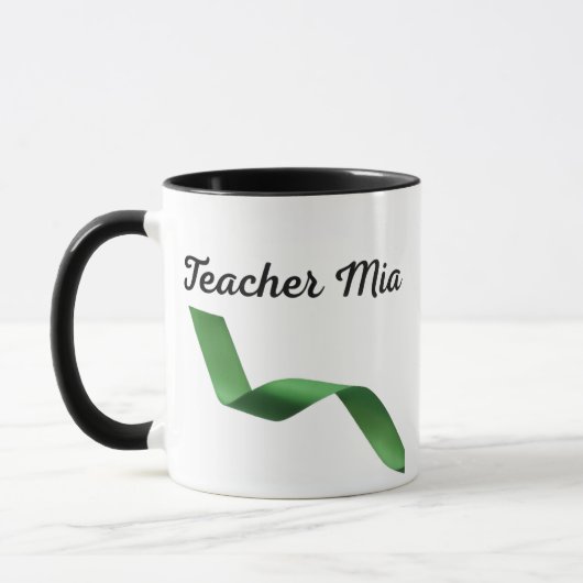 Personalisierter Lehrermug, benutzerdefinierter Le Tasse (Links)