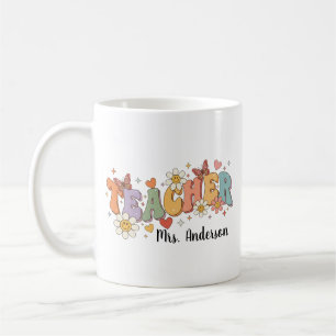Personalisierter Lehrermug, Benutzerdefiniertes Le Kaffeetasse