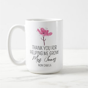 Personalisierter Lehrermug Geschenkidee für Erzieh Kaffeetasse