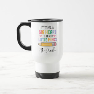 Personalisierter Lehrertassen-Kaffeebecher, benutz Reisebecher